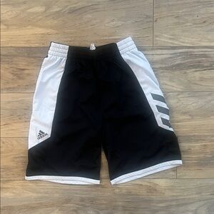 Adidas Athletic Shorts in Black and White